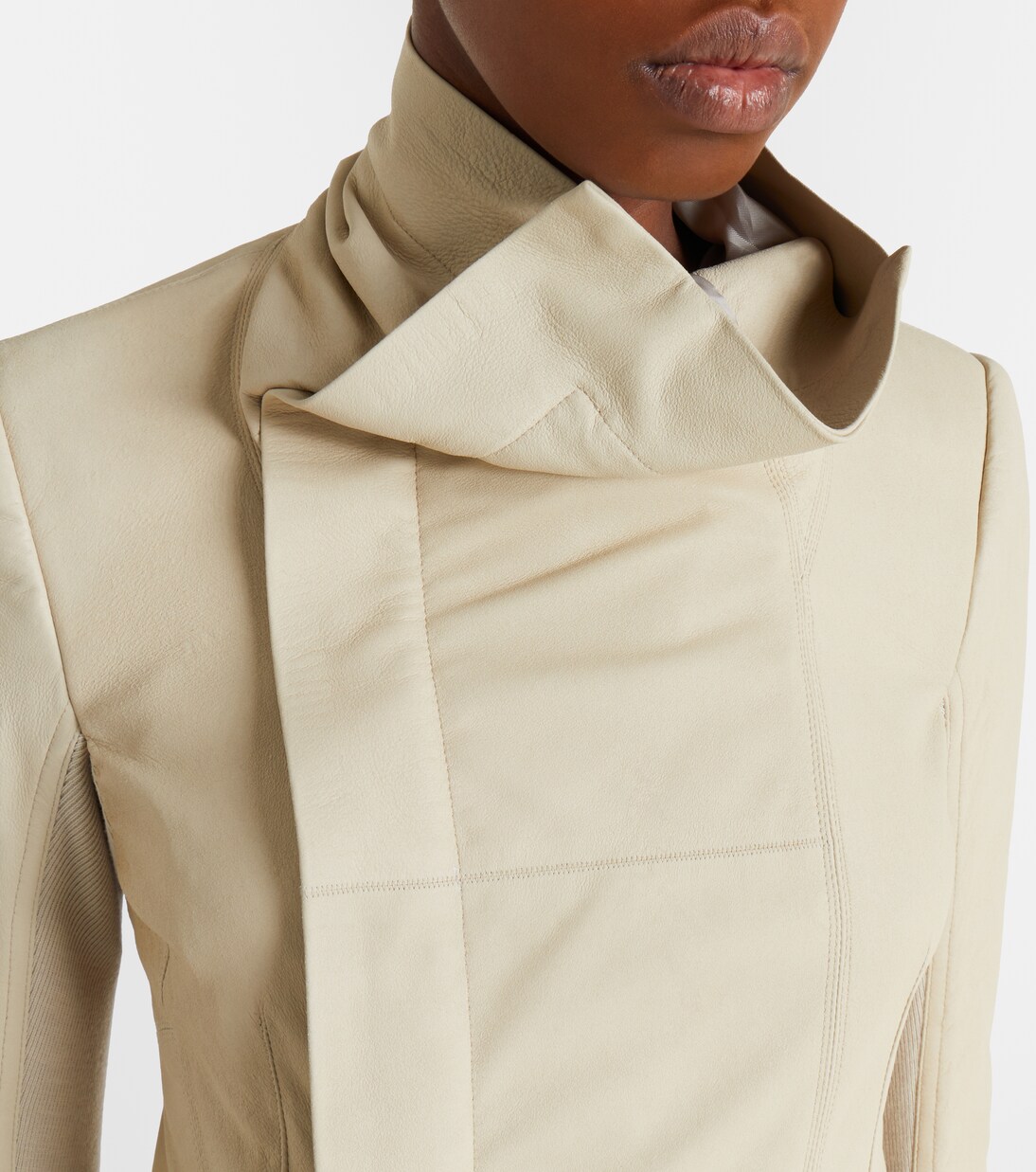 Naska leather biker jacket | Rick Owens