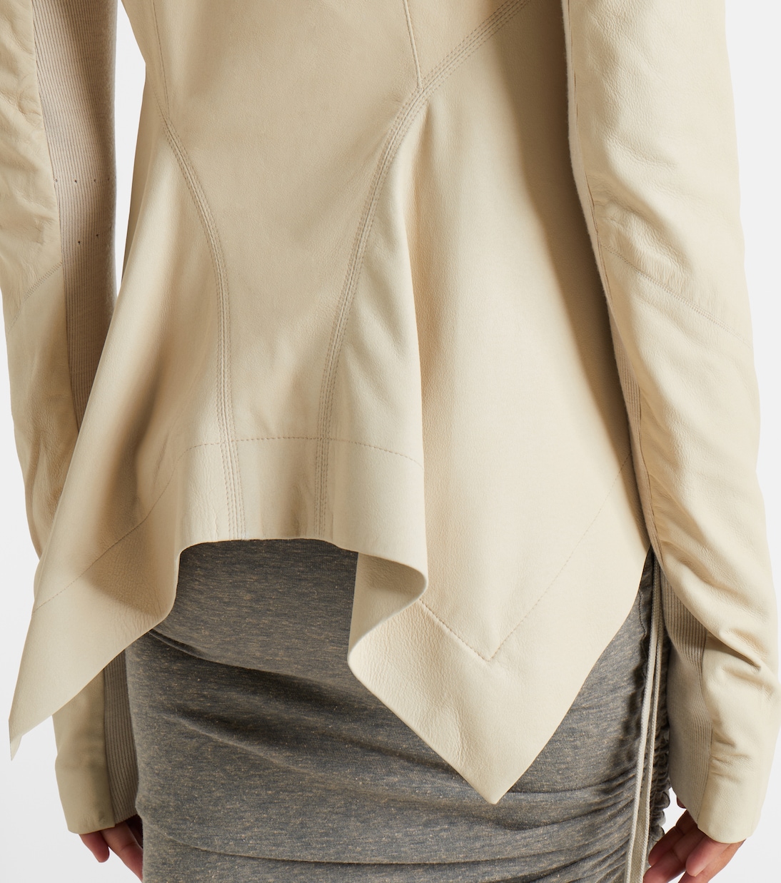 Naska leather biker jacket | Rick Owens