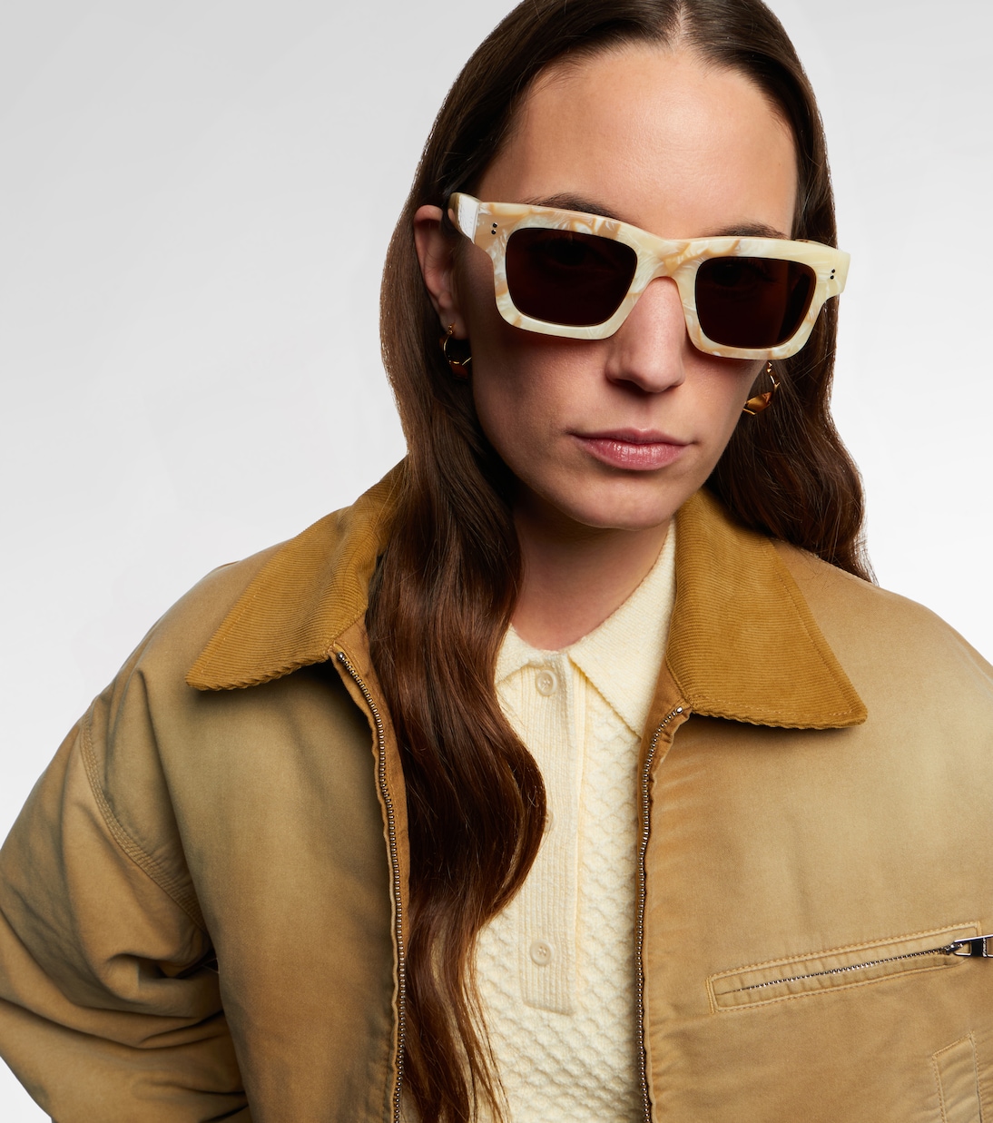 Eckige Sonnenbrille | JW Anderson