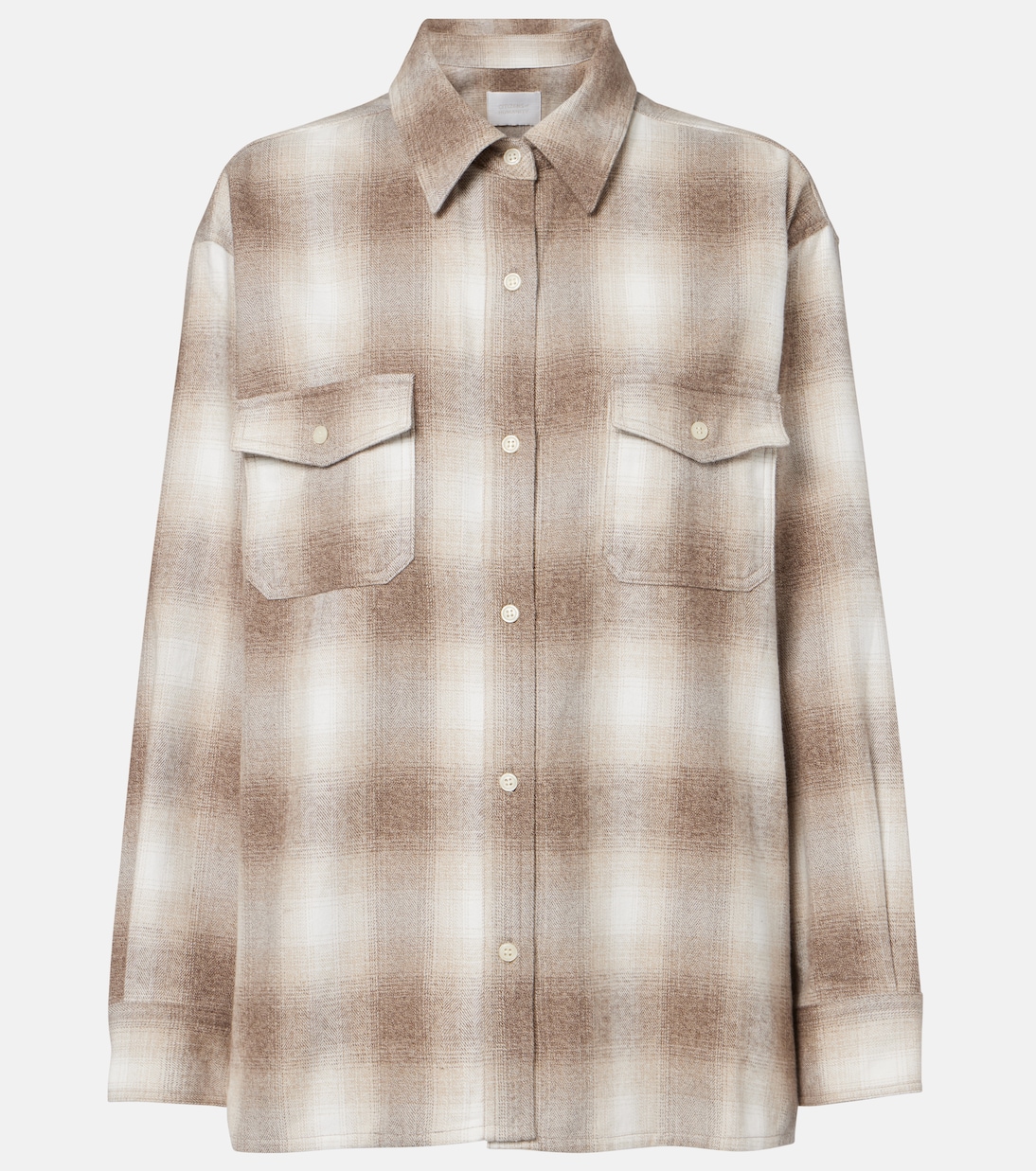 Kota checked cotton flannel shirt | Citizens of Humanity