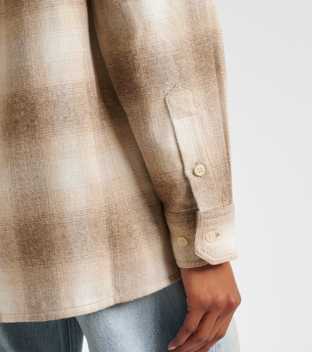 Kota checked cotton flannel shirt | Citizens of Humanity