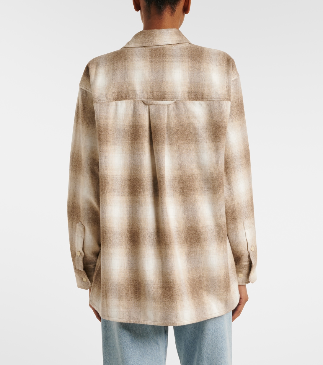 Kota checked cotton flannel shirt | Citizens of Humanity