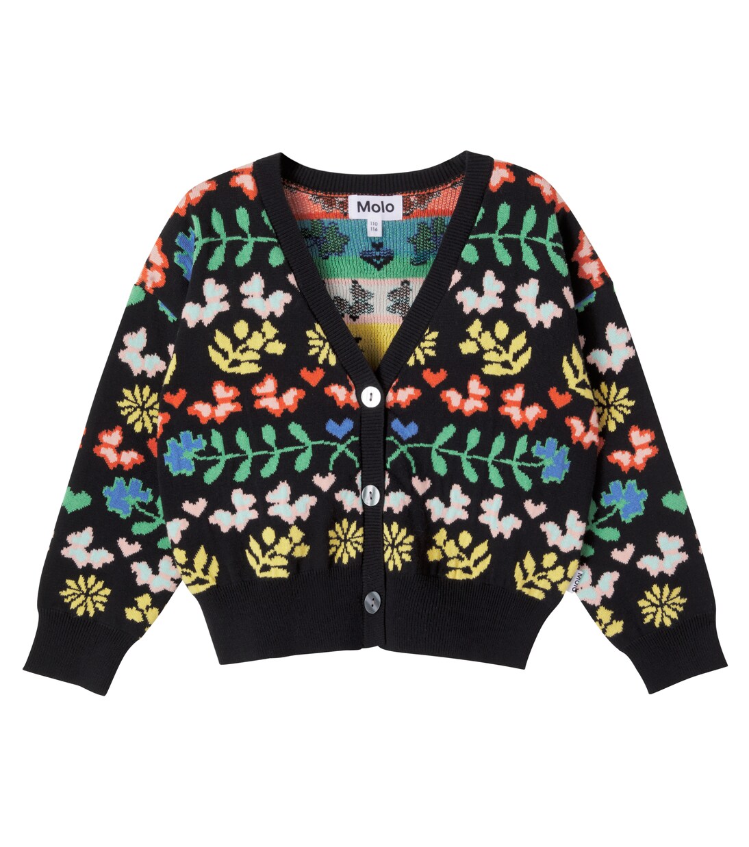 Gilly floral cotton cardigan | Molo