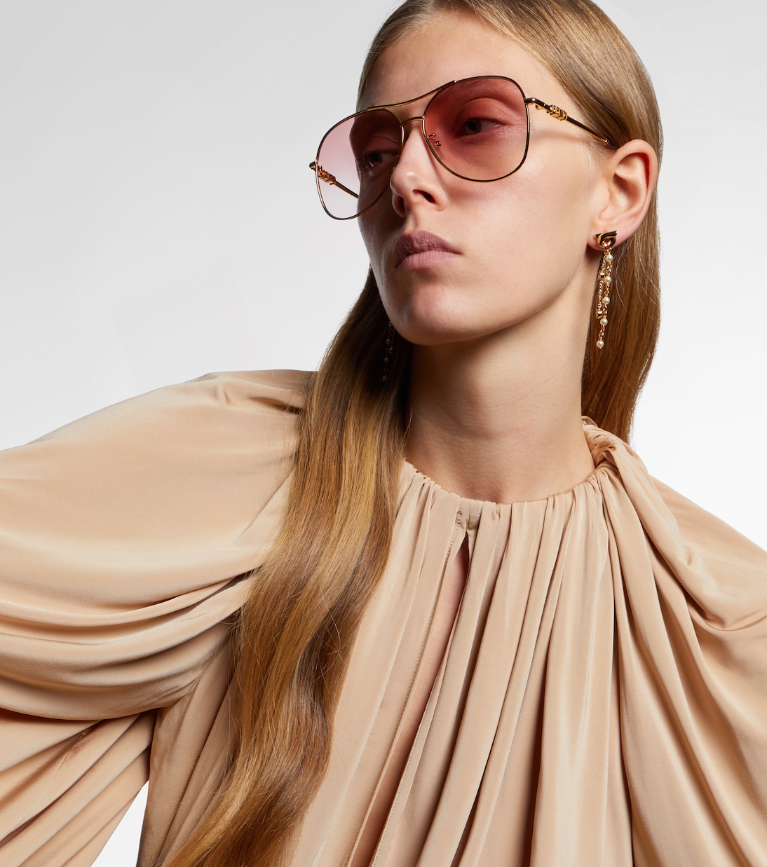 Fendigraphy aviator sunglasses | Fendi