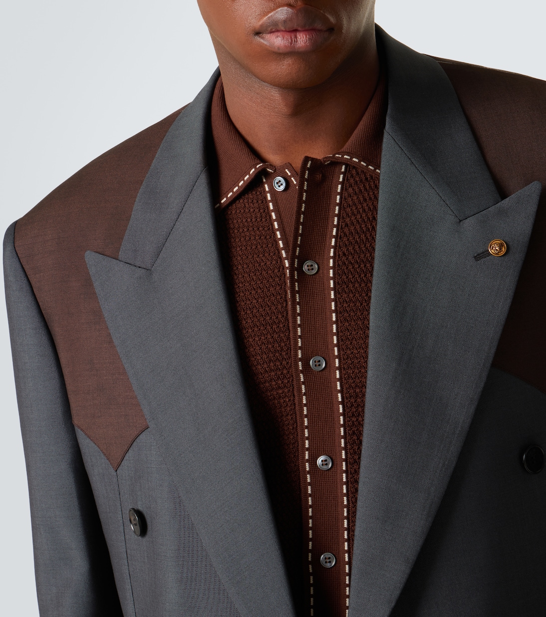 Blazer Medusa aus Wolle und Mohair | Versace