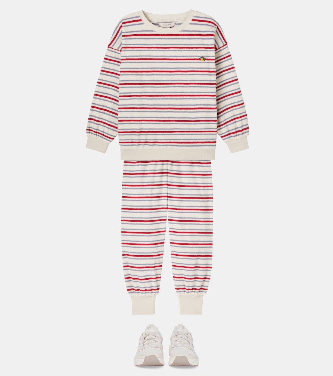 Sweat-shirt Itty en coton éponge mélangé | Konges Sløjd