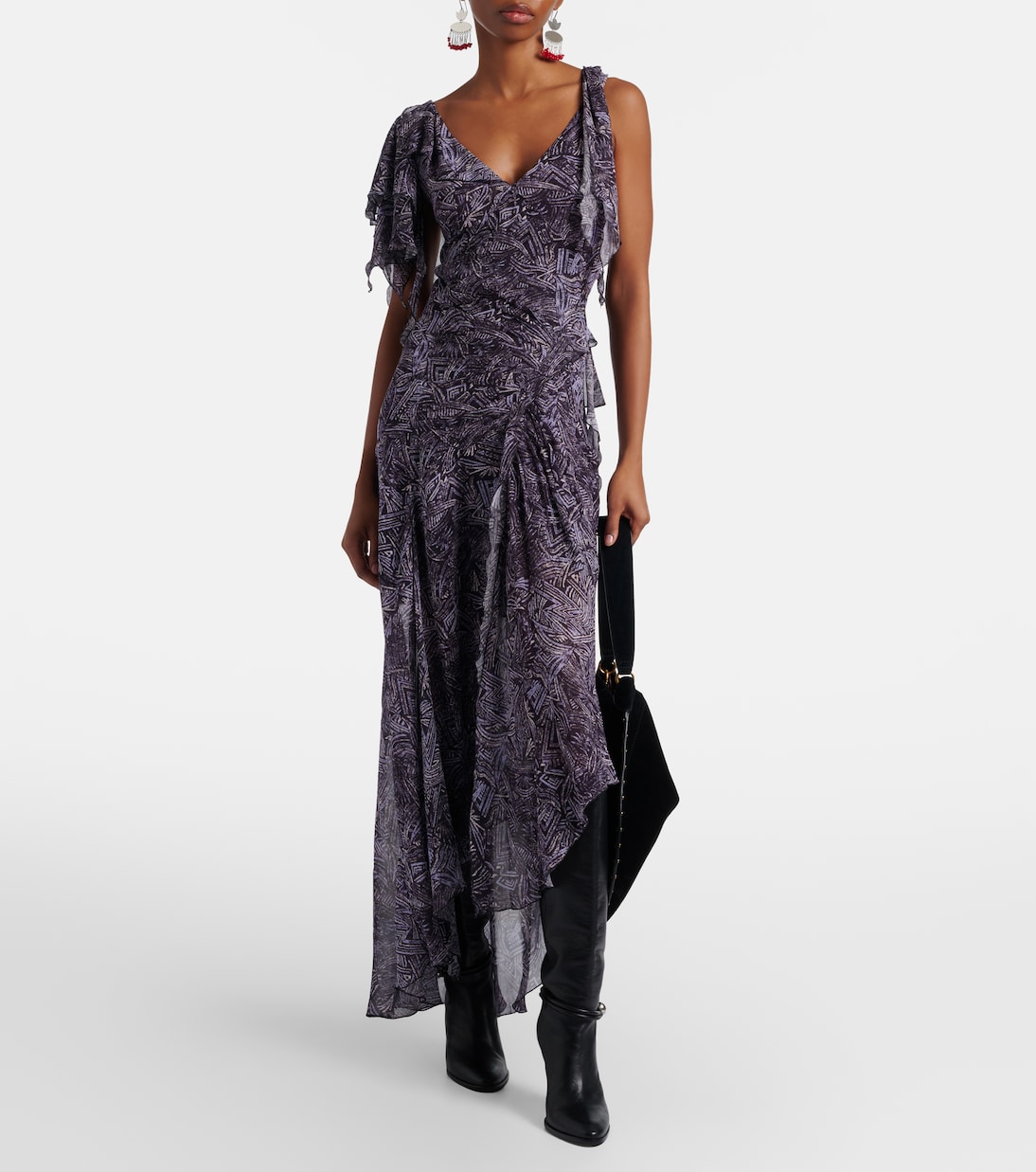 Midikleid Tylena aus Seiden-Georgette | Isabel Marant