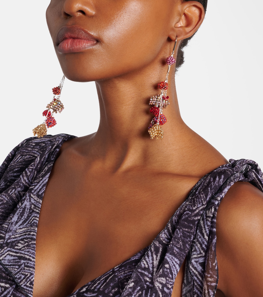 Boucles d’oreilles Catalina à cristaux | Isabel Marant