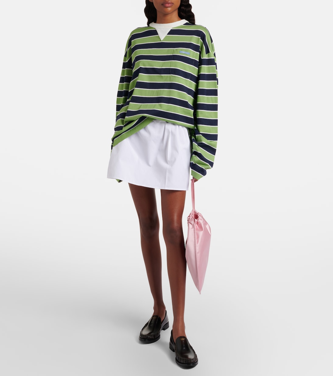 Prada Wish silk satin pouch | Prada