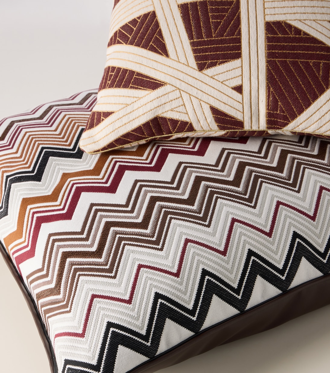 Cuscino Pantelleria Zigzag in misto cotone | Missoni