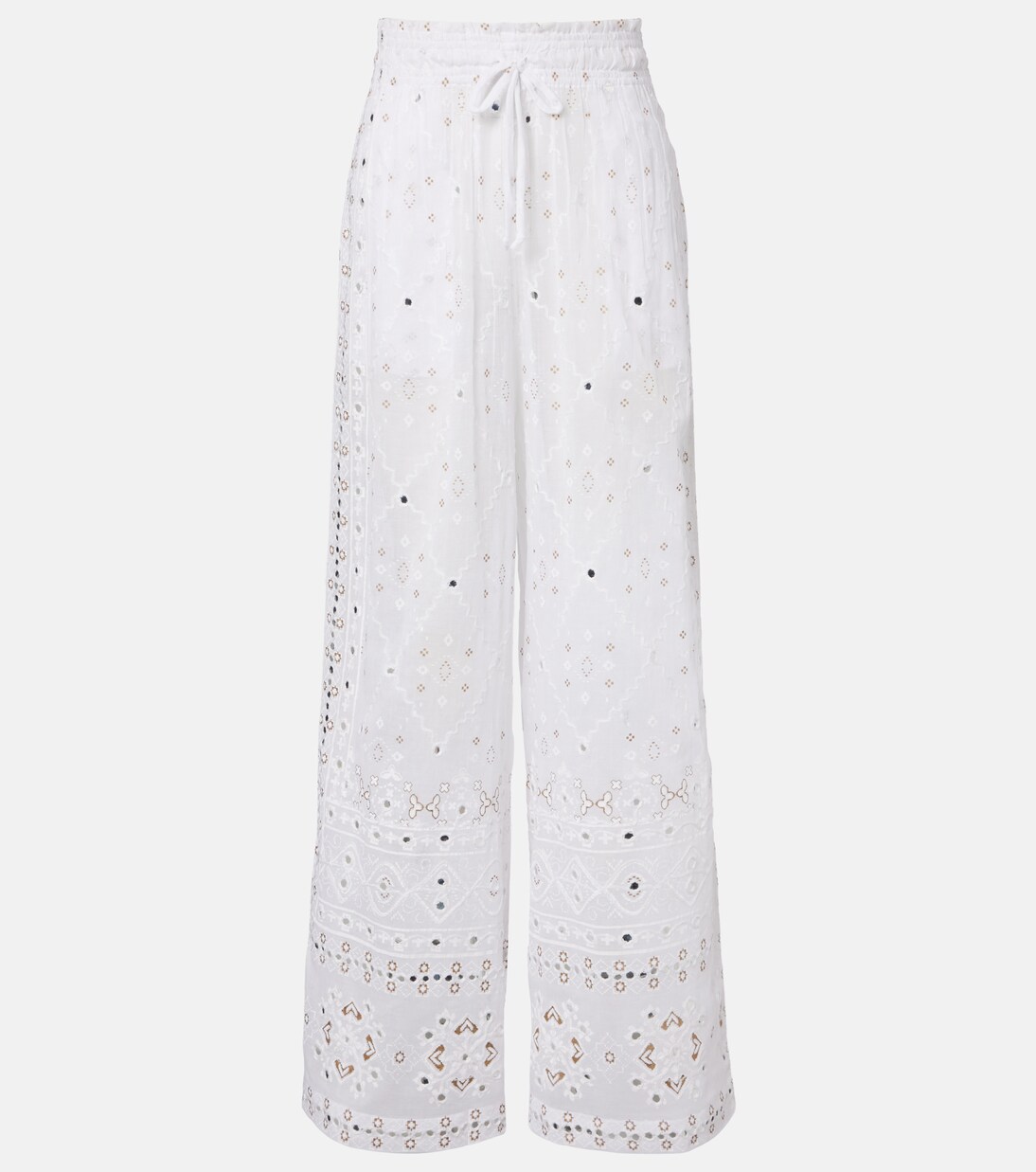 Pantaloni a gamba larga in cotone | Juliet Dunn