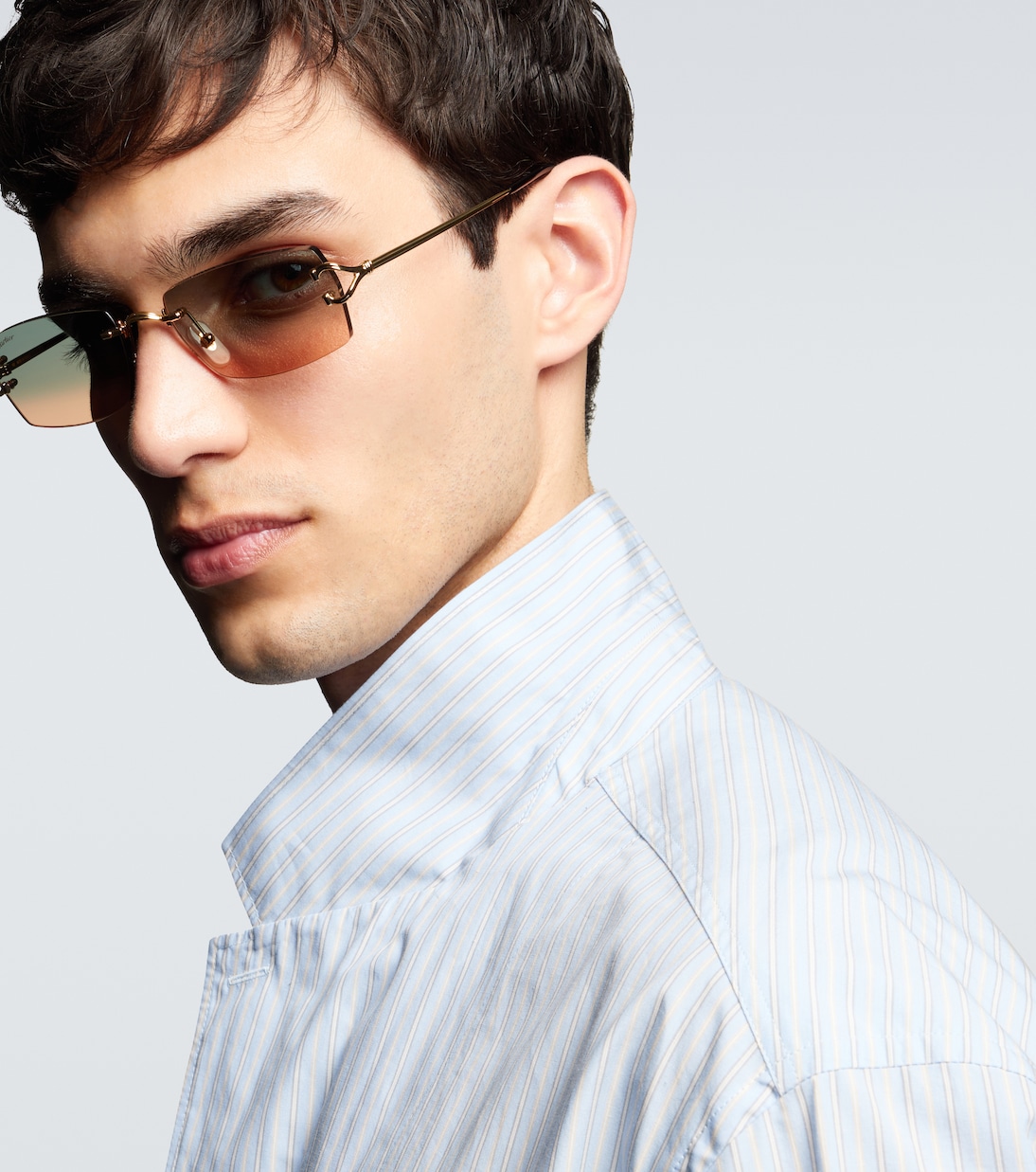 Eckige Sonnenbrille Signature C De Cartier | Cartier Eyewear Collection