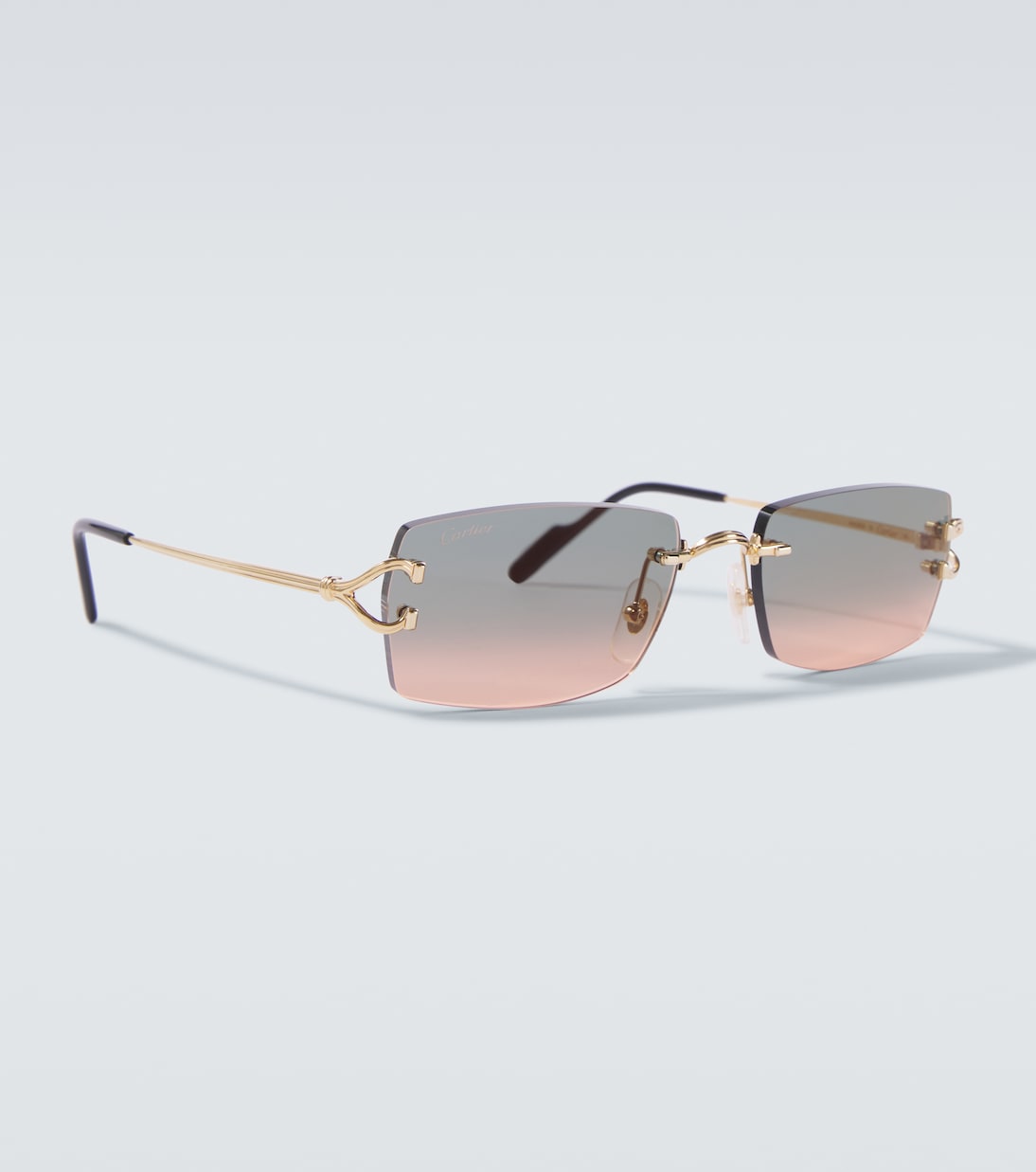 Eckige Sonnenbrille Signature C De Cartier | Cartier Eyewear Collection