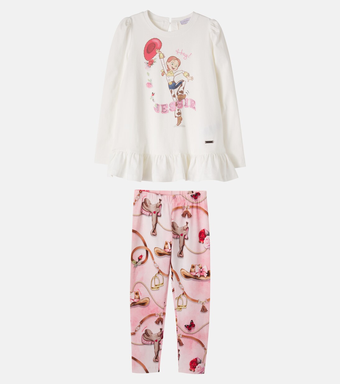 Set aus T-Shirt und Leggings | Monnalisa