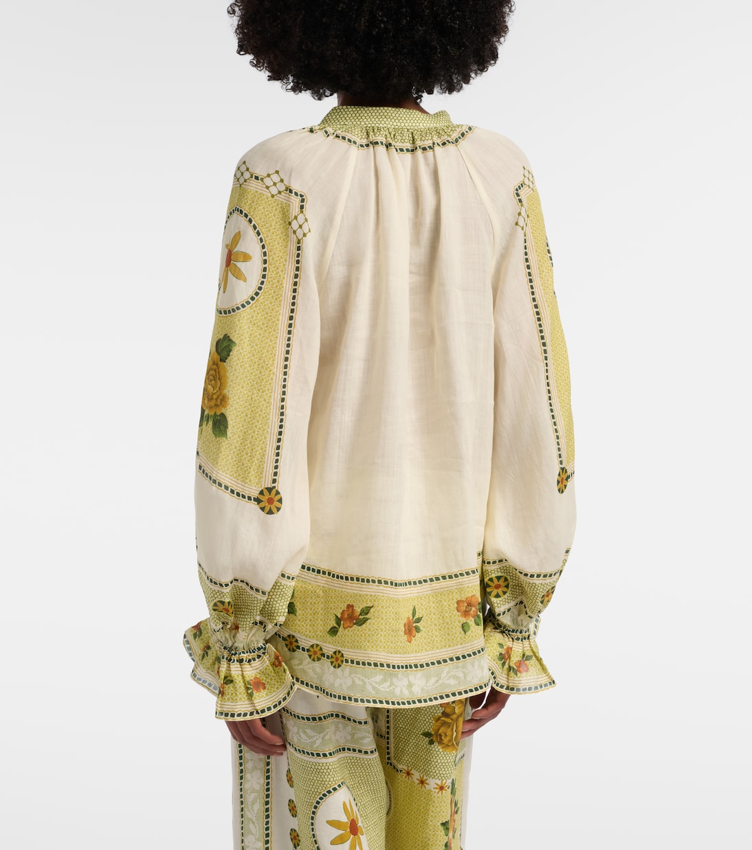 بلوزة من الرامي بطبعات Dixie | Alémais