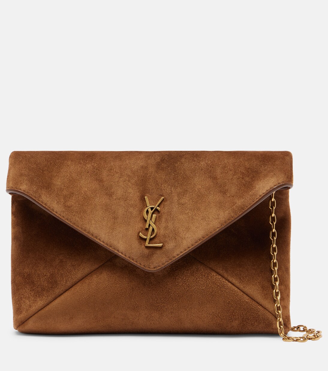 Cassandre Small suede pouch | Saint Laurent