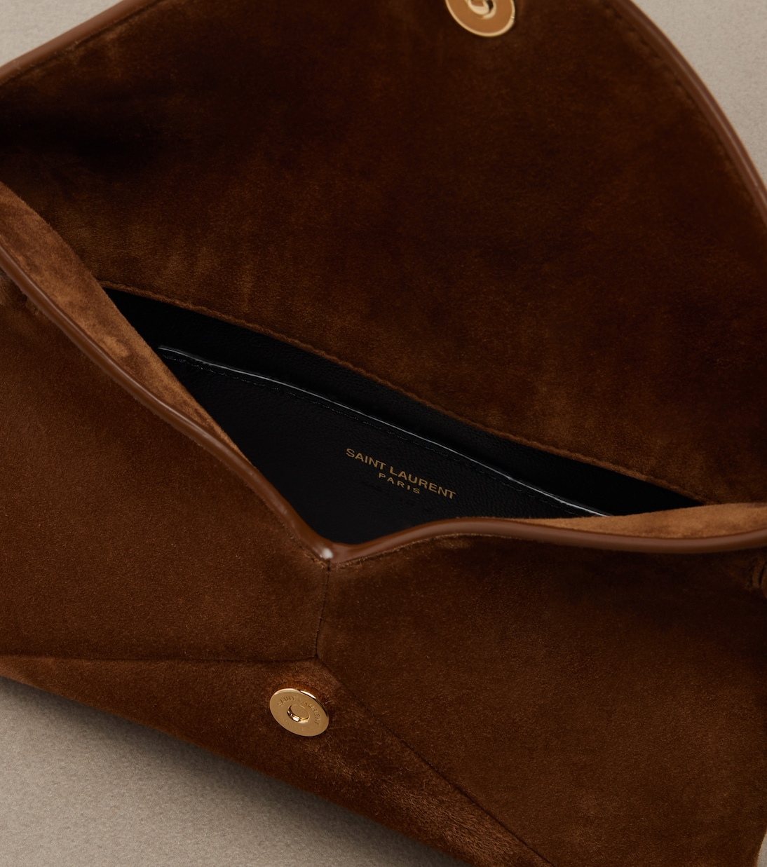 Cassandre Small suede pouch | Saint Laurent