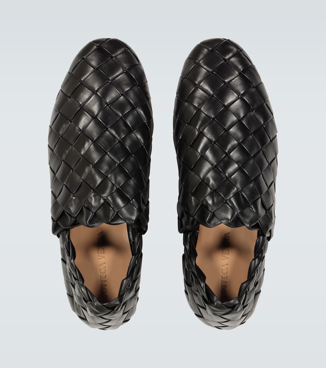 Slippers de piel intreccio | Bottega Veneta