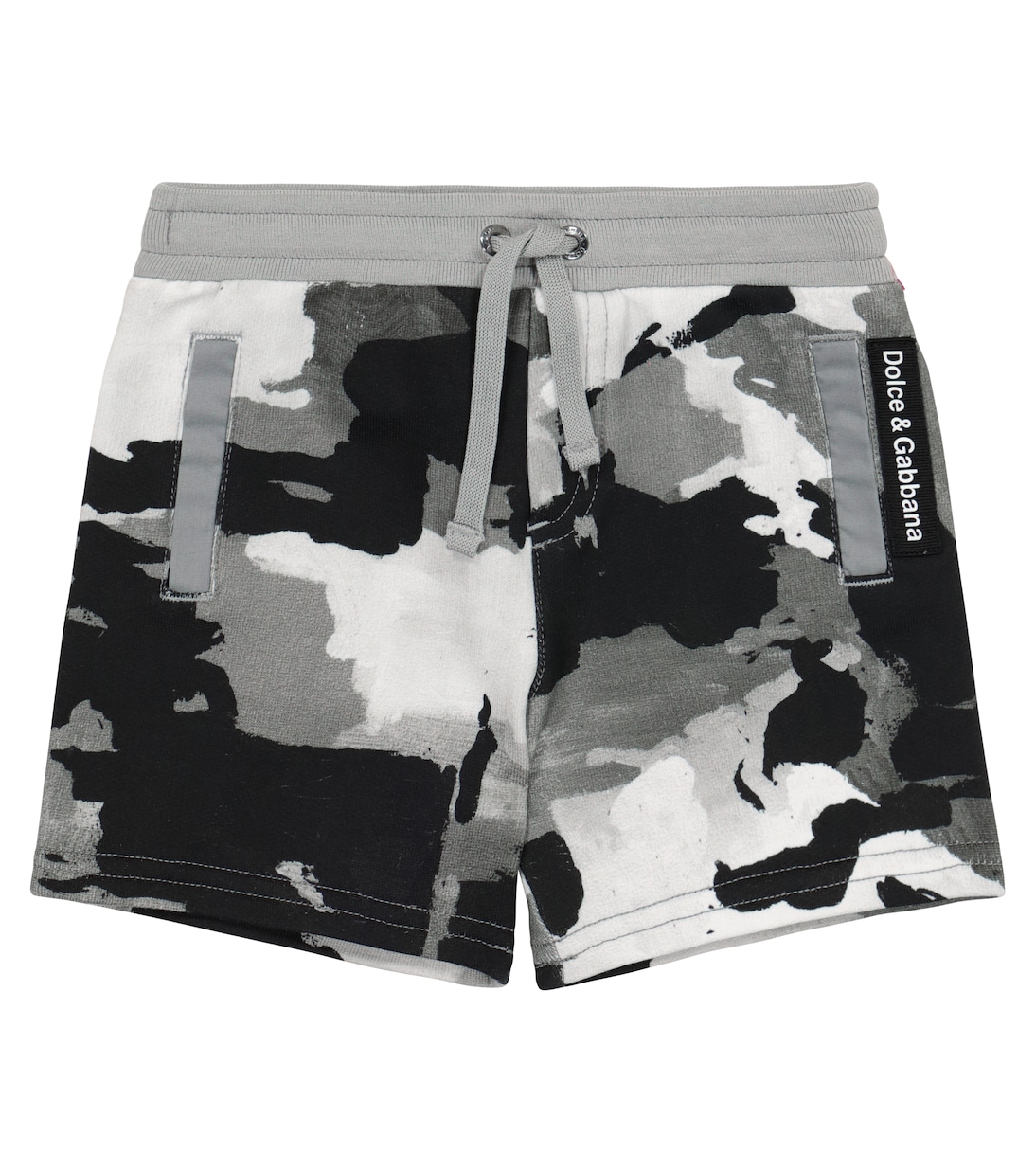 Baby camo cotton jersey shorts | Dolce&Gabbana Kids