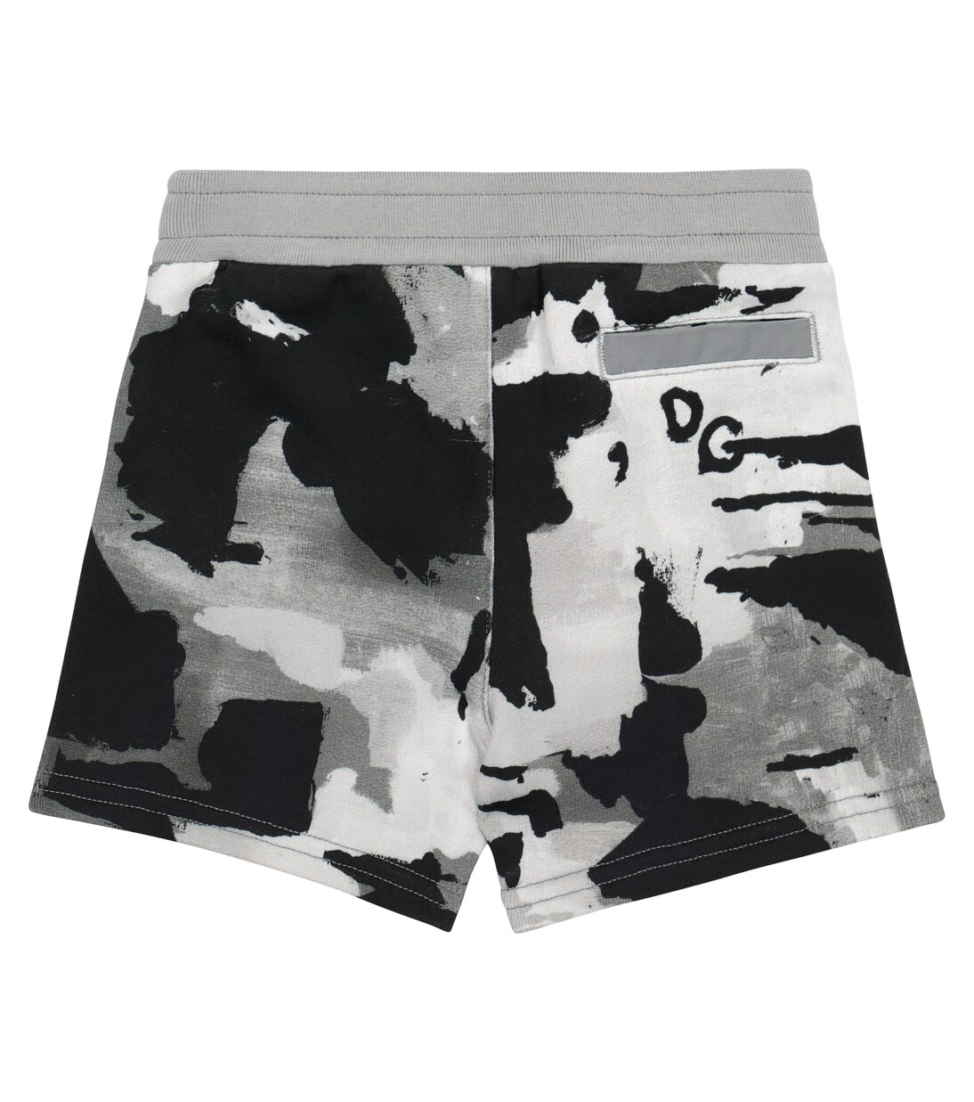 Baby camo cotton jersey shorts | Dolce&Gabbana Kids