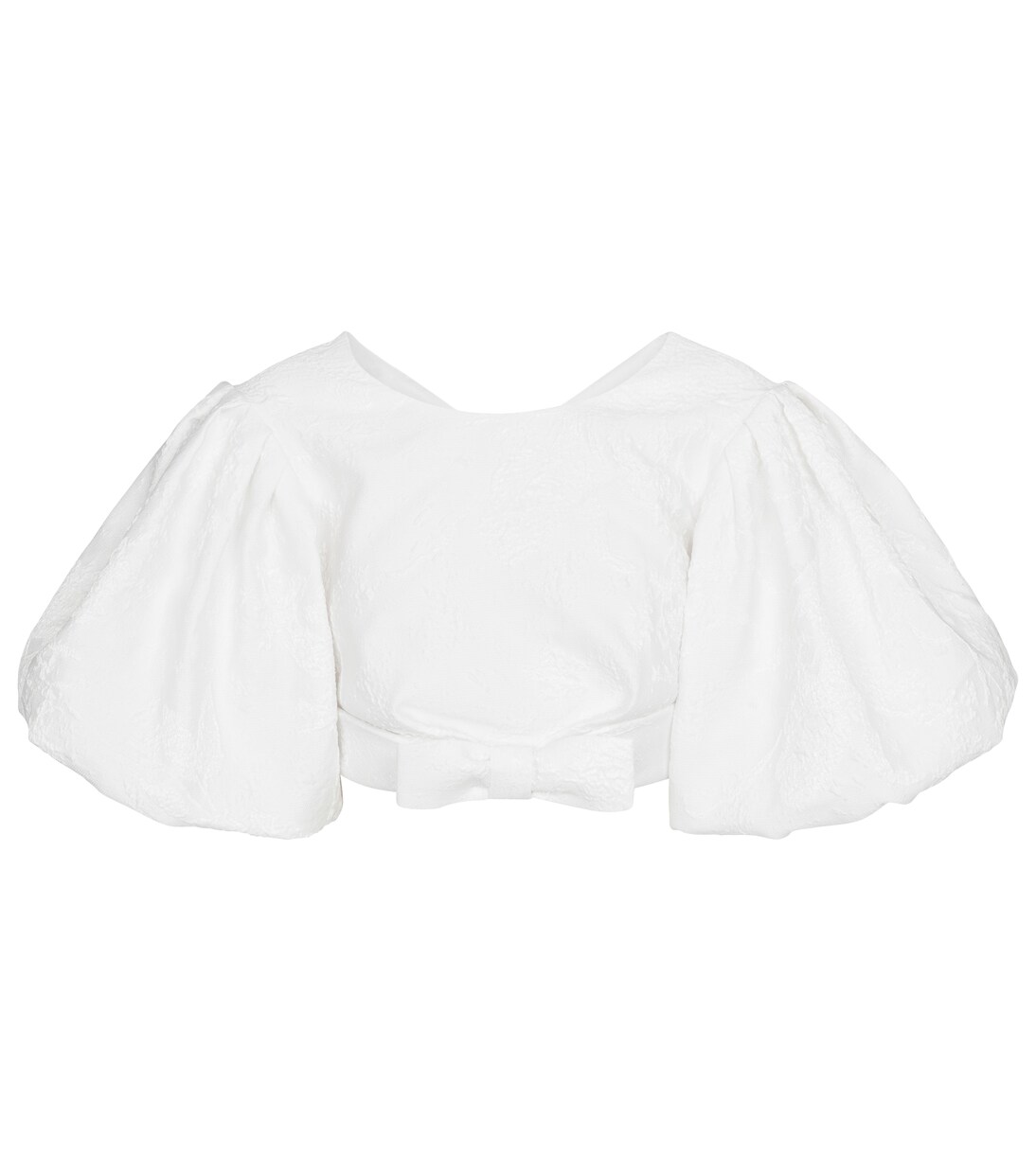 Crop top en jacquard | Rasario