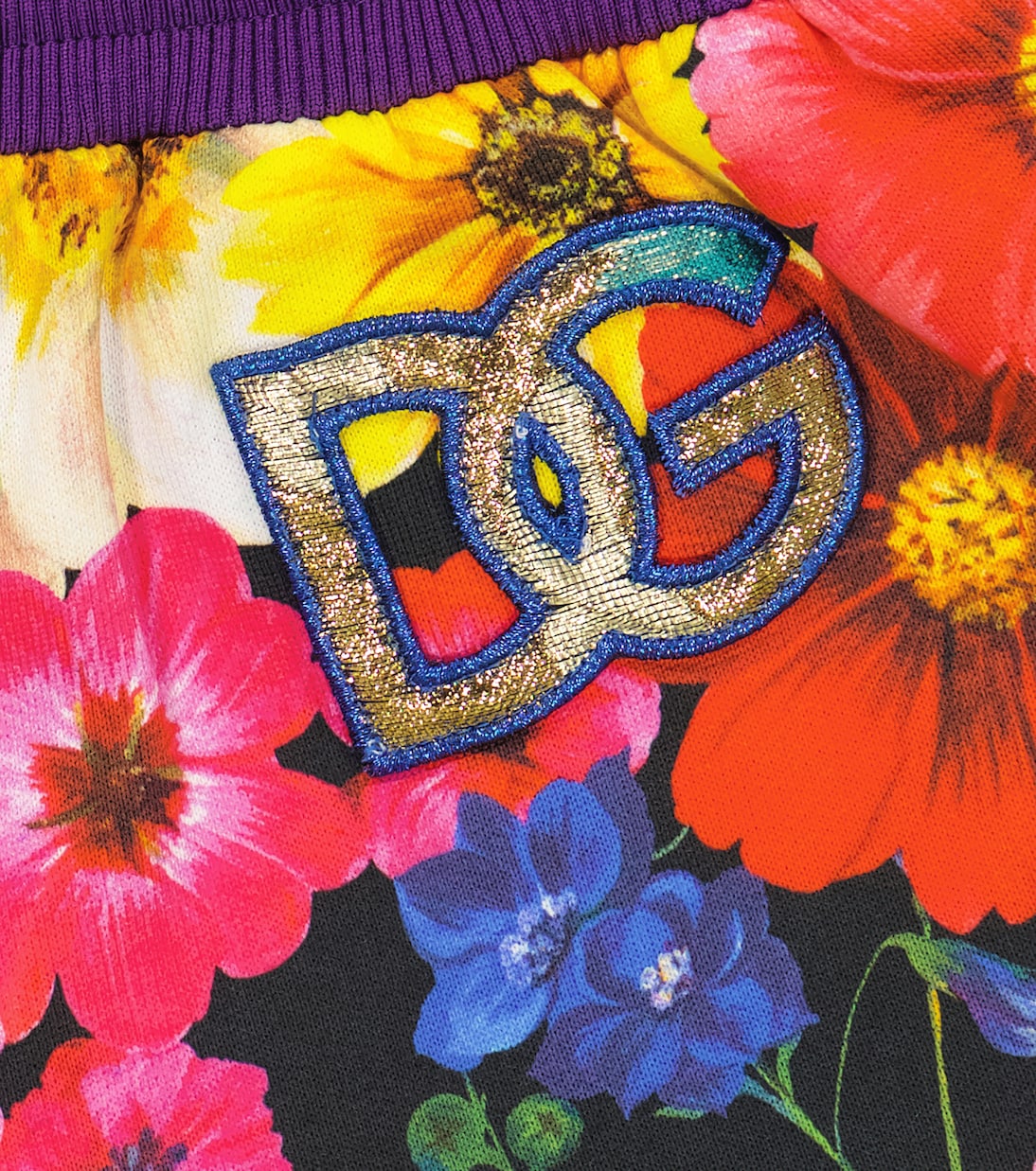 Floral cotton shorts | Dolce&Gabbana Kids