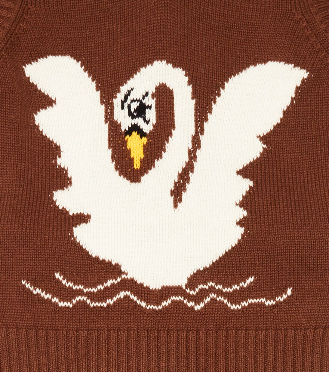 Intarsia wool vest | Mini Rodini