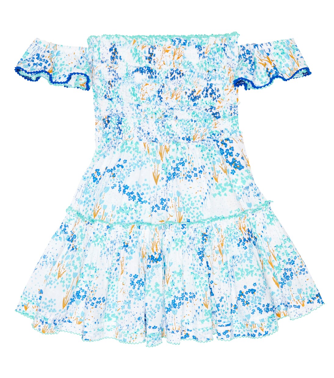Aurora floral cotton dress | Poupette St Barth Kids