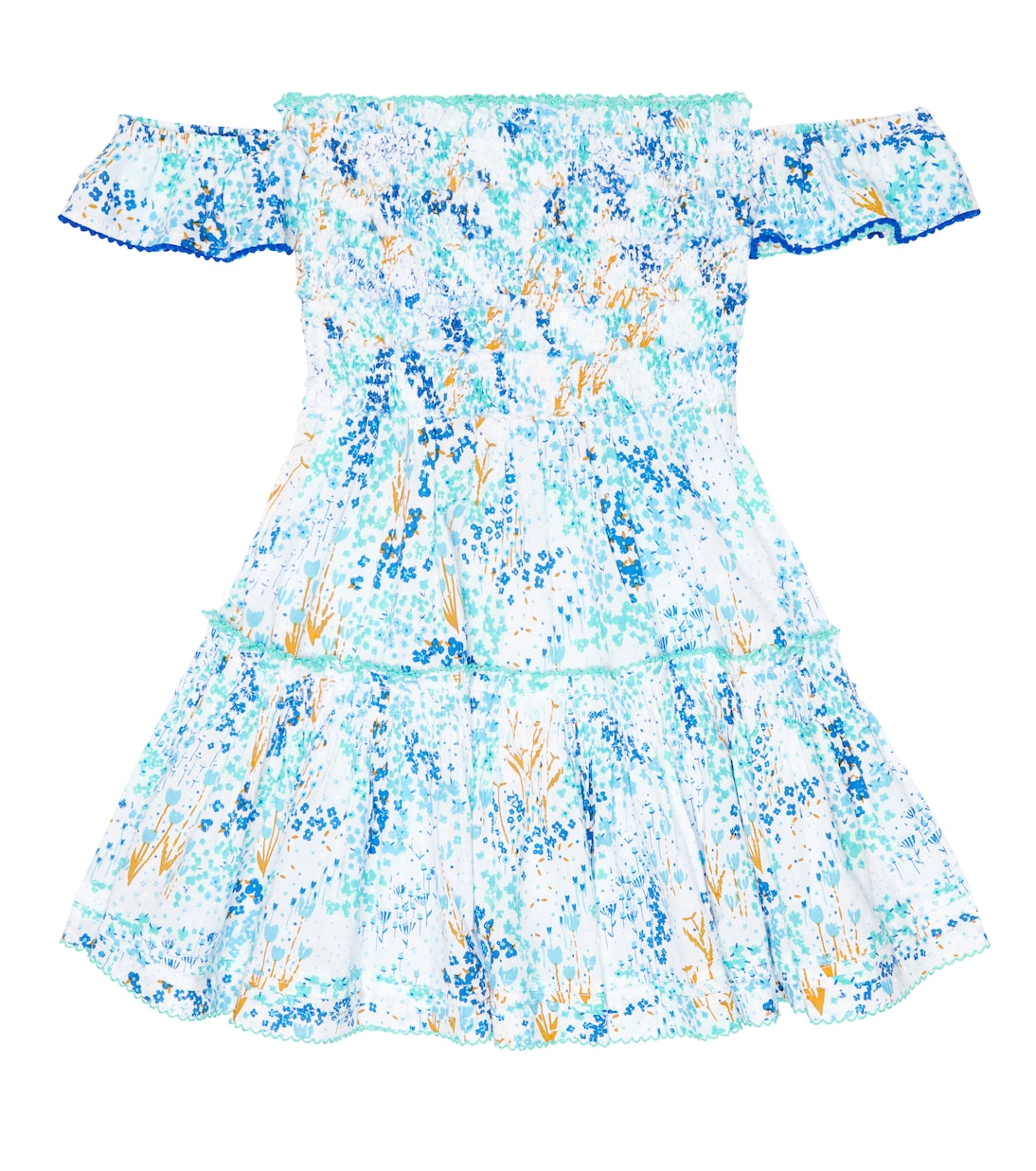 Aurora floral cotton dress | Poupette St Barth Kids