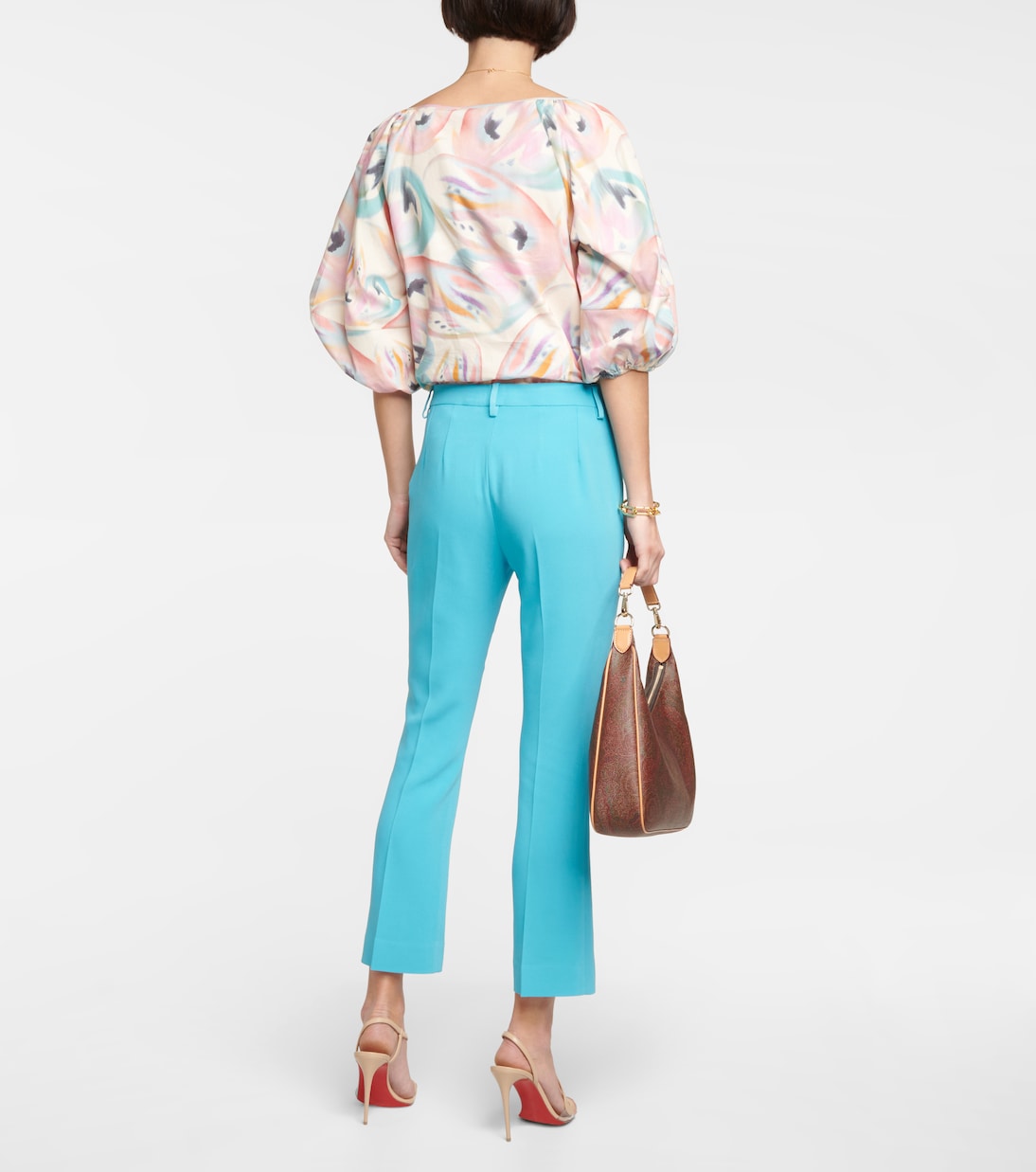 Gerade High-Rise-Hose | Etro