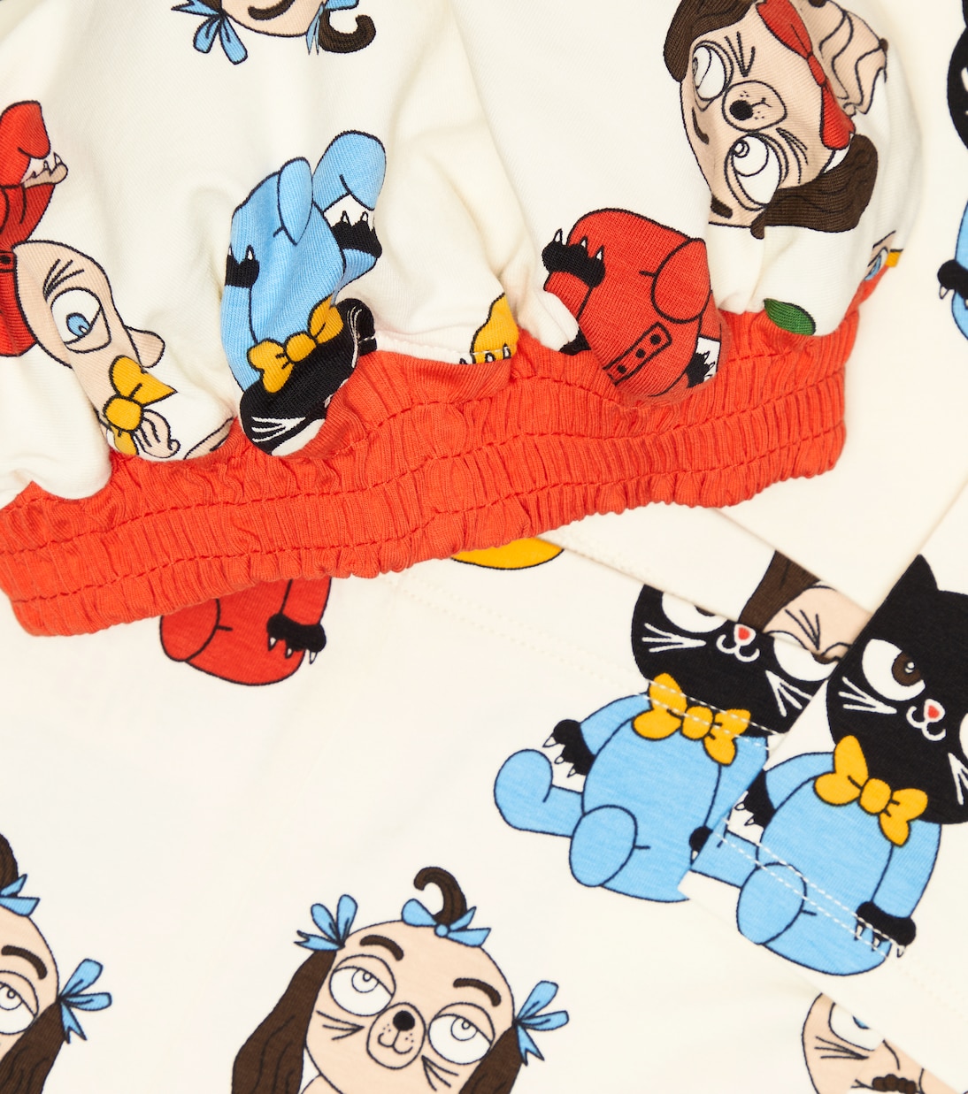 Baby set of bodysuit, pants and beanie | Mini Rodini