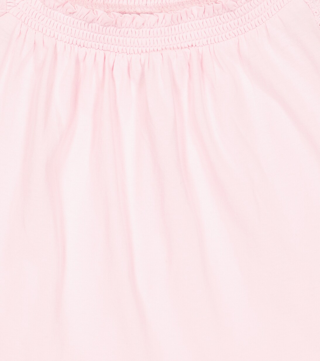 Embroidered cotton top | Polo Ralph Lauren Kids