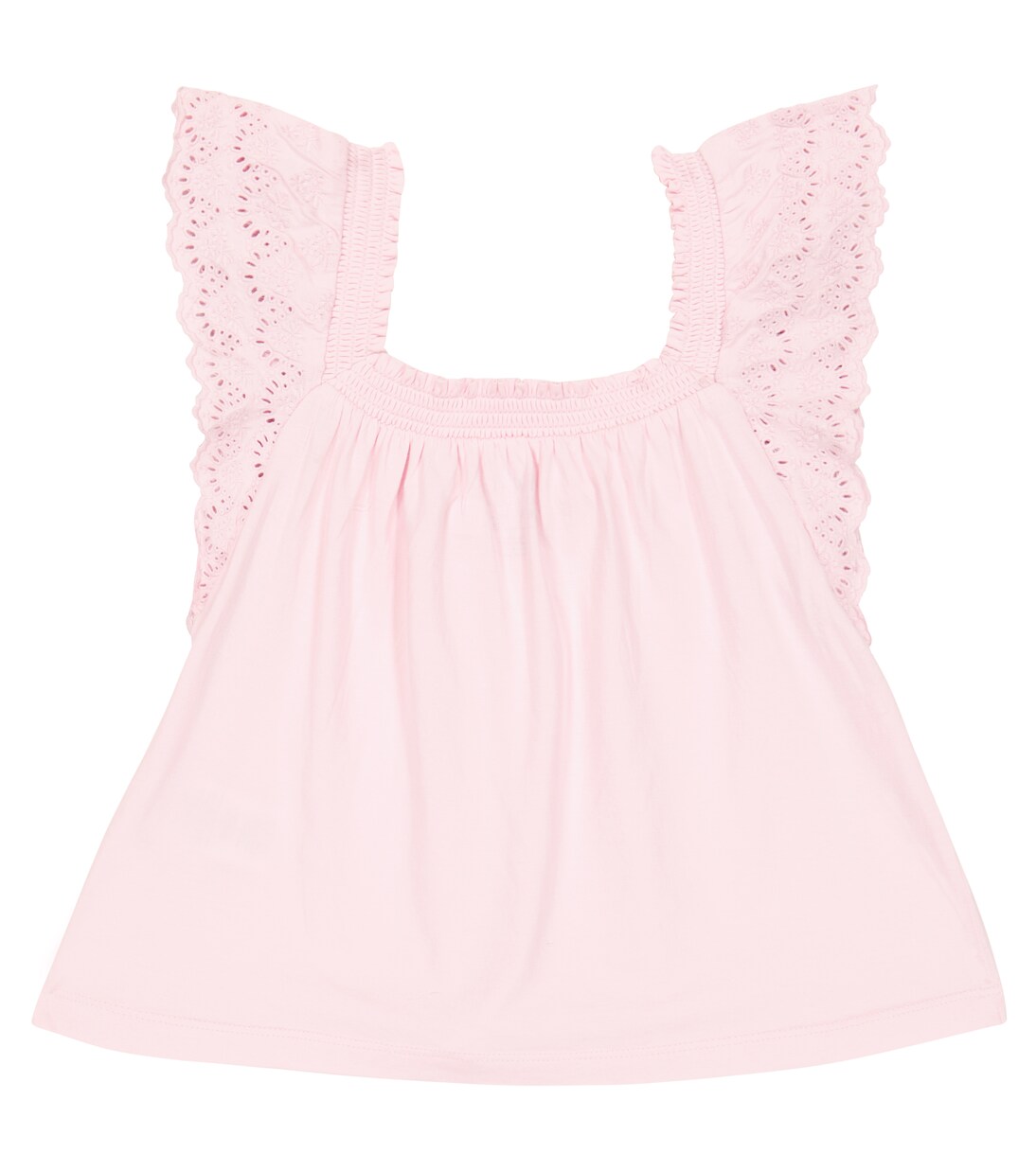 Embroidered cotton top | Polo Ralph Lauren Kids