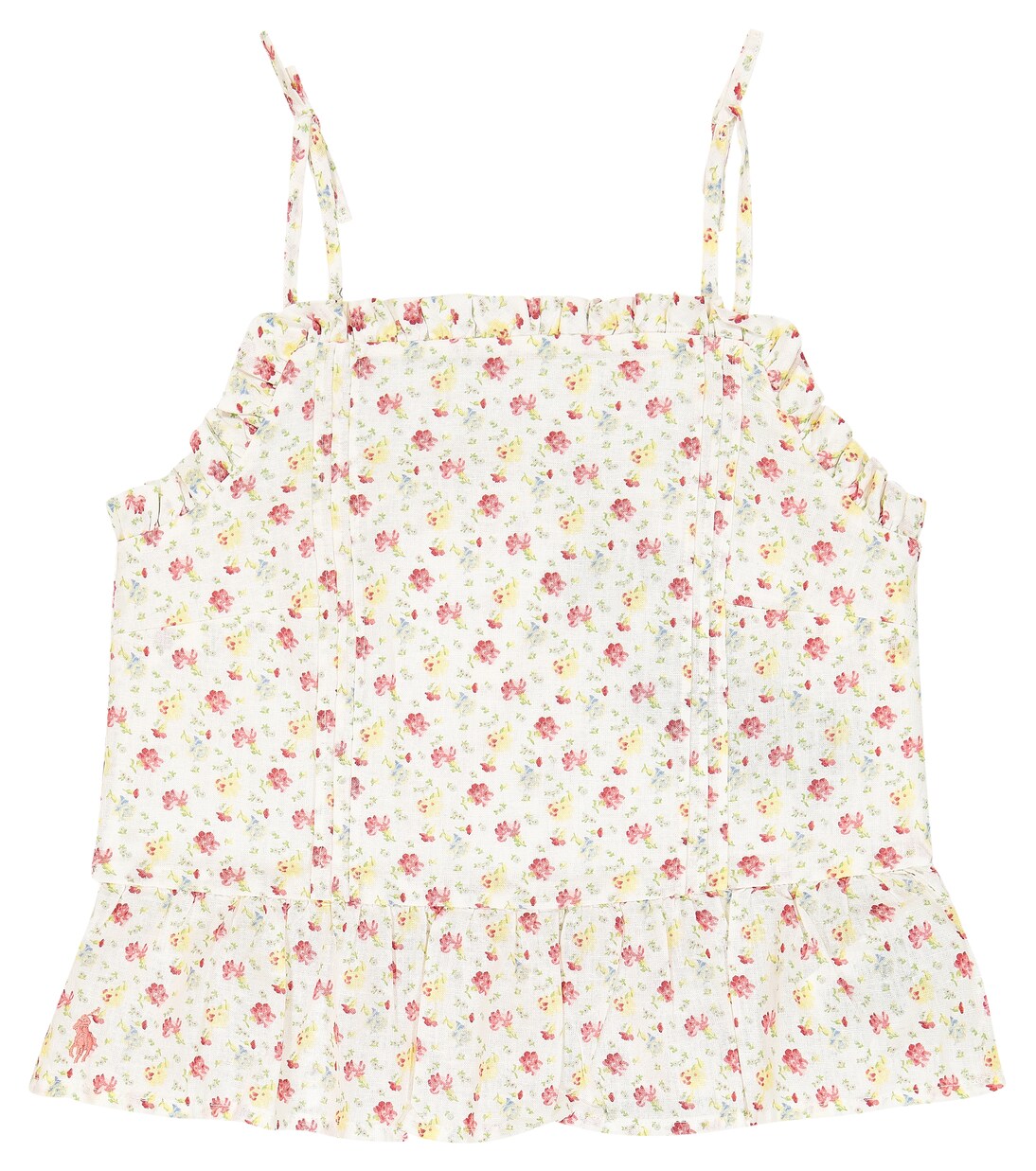 Floral cotton blend shirt | Polo Ralph Lauren Kids