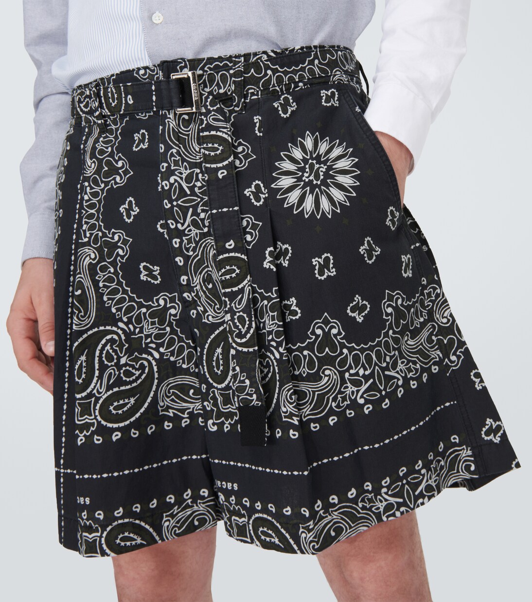 Shorts aus Baumwollpopeline | Sacai