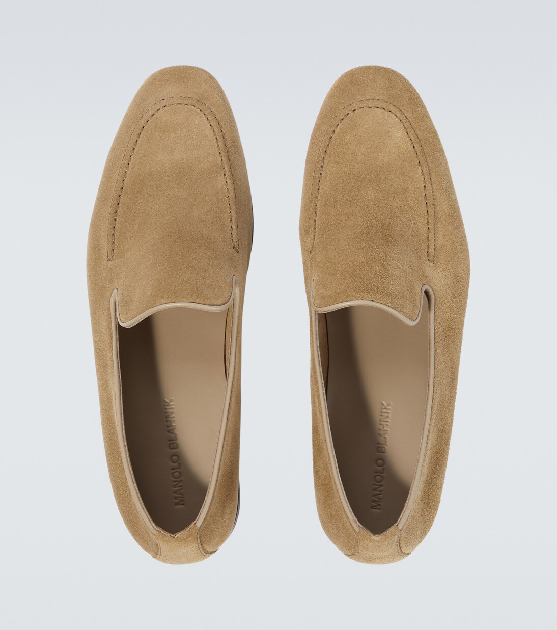 Truro suede loafers | Manolo Blahnik