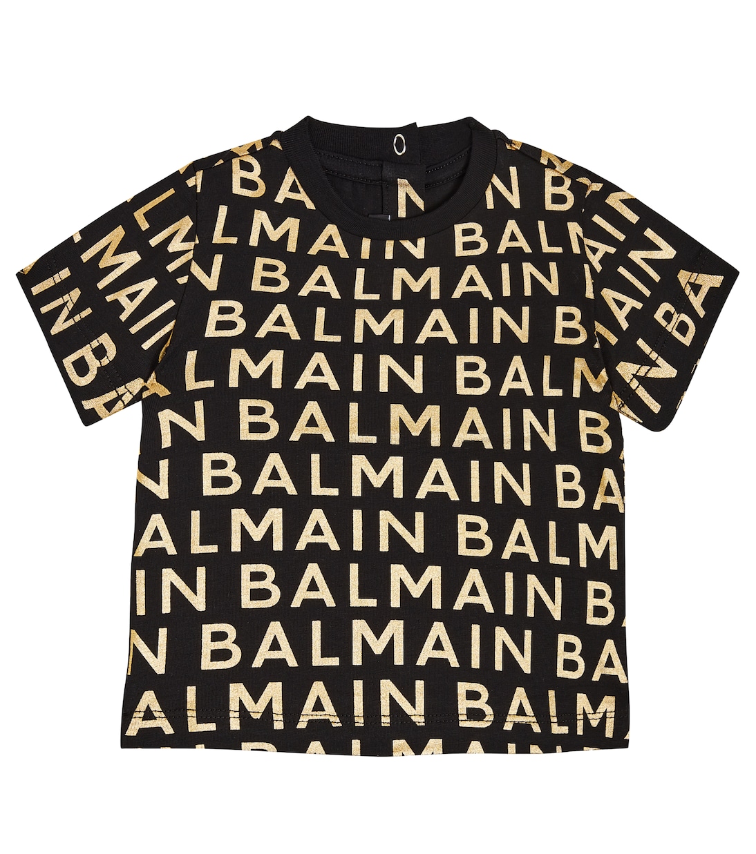 Baby logo printed cotton T-shirt | Balmain Kids