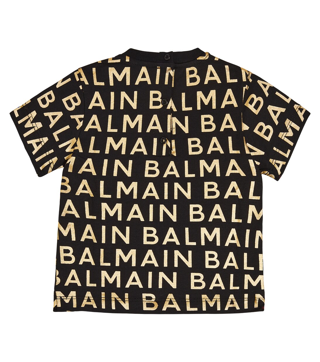 Baby logo printed cotton T-shirt | Balmain Kids