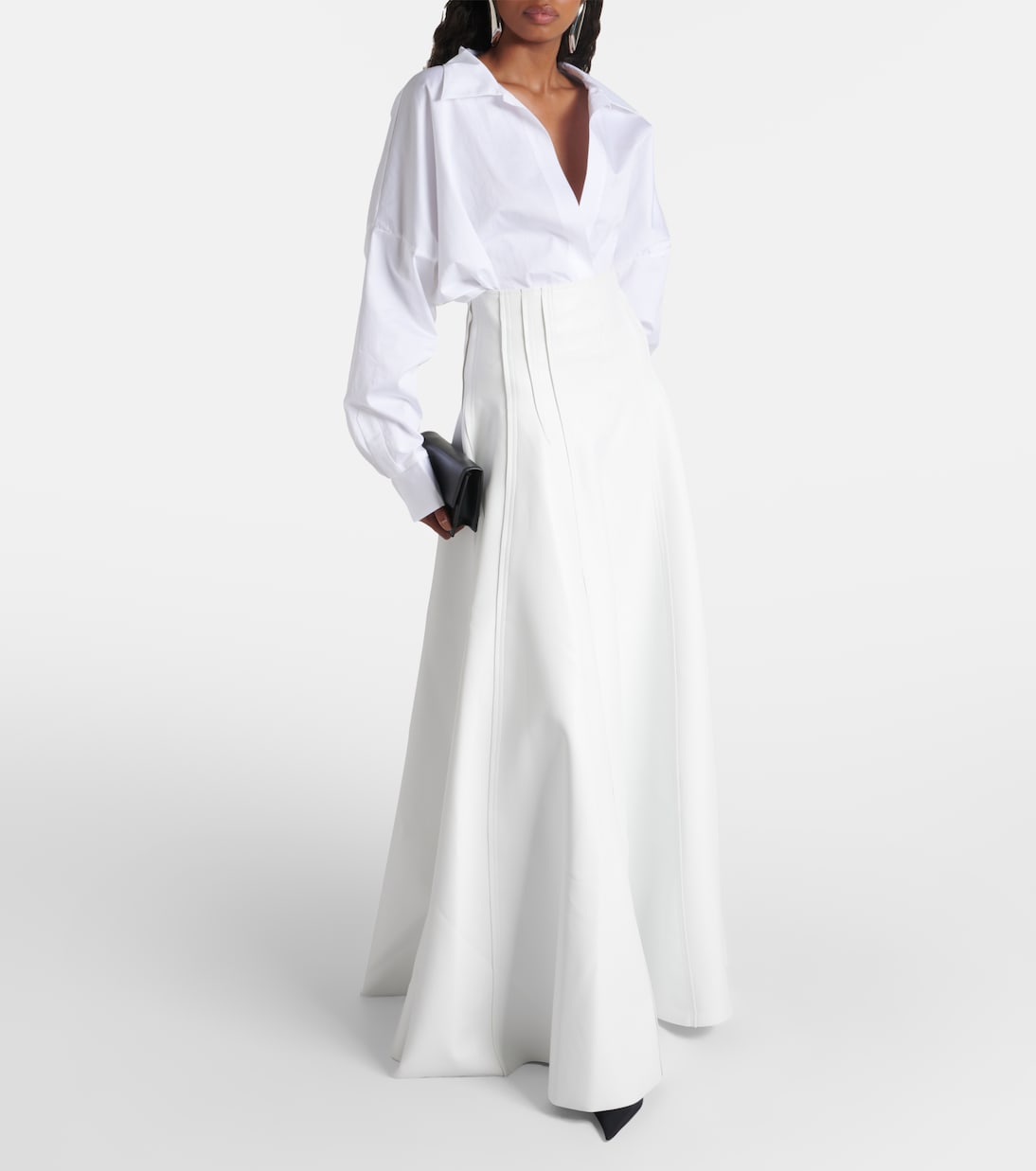 Oversize-Body aus Baumwolle | Norma Kamali