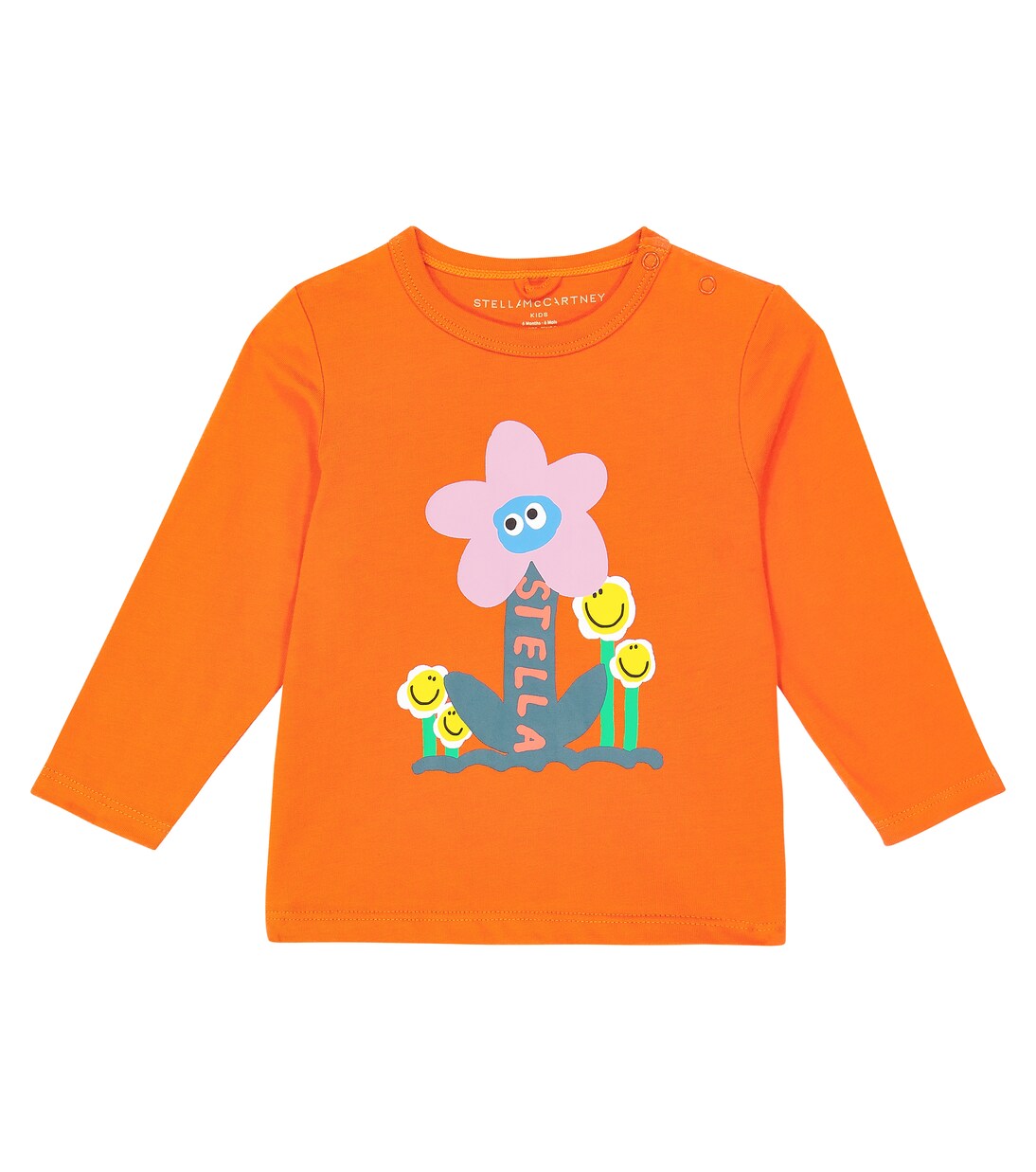 Baby printed cotton jersey T-shirt | Stella McCartney Kids