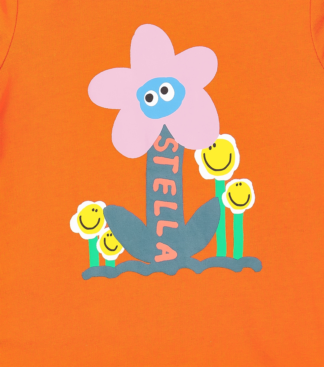 Baby printed cotton jersey T-shirt | Stella McCartney Kids