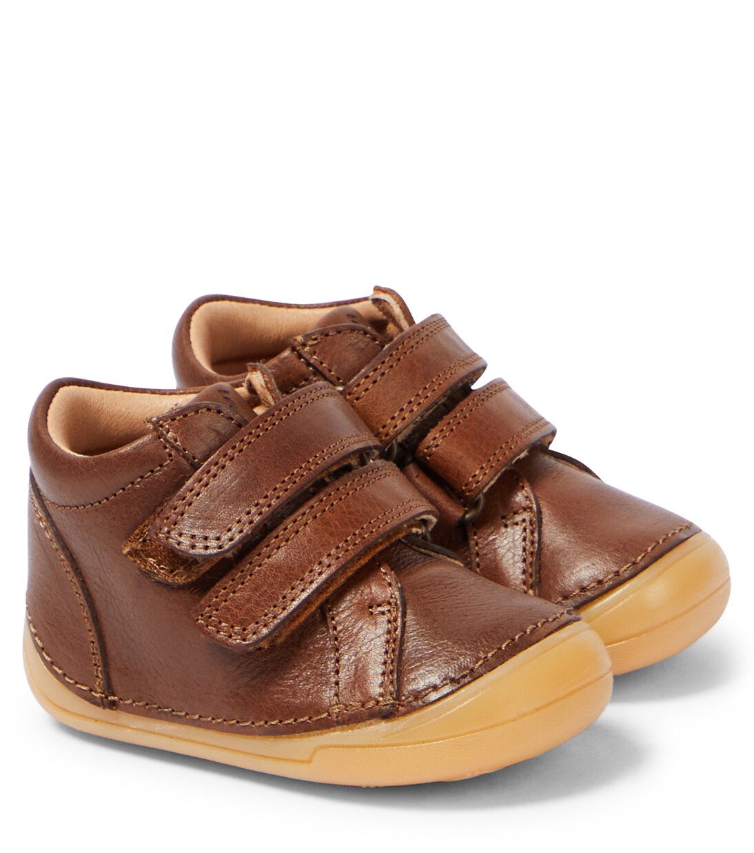 Baby leather booties | Petit Nord
