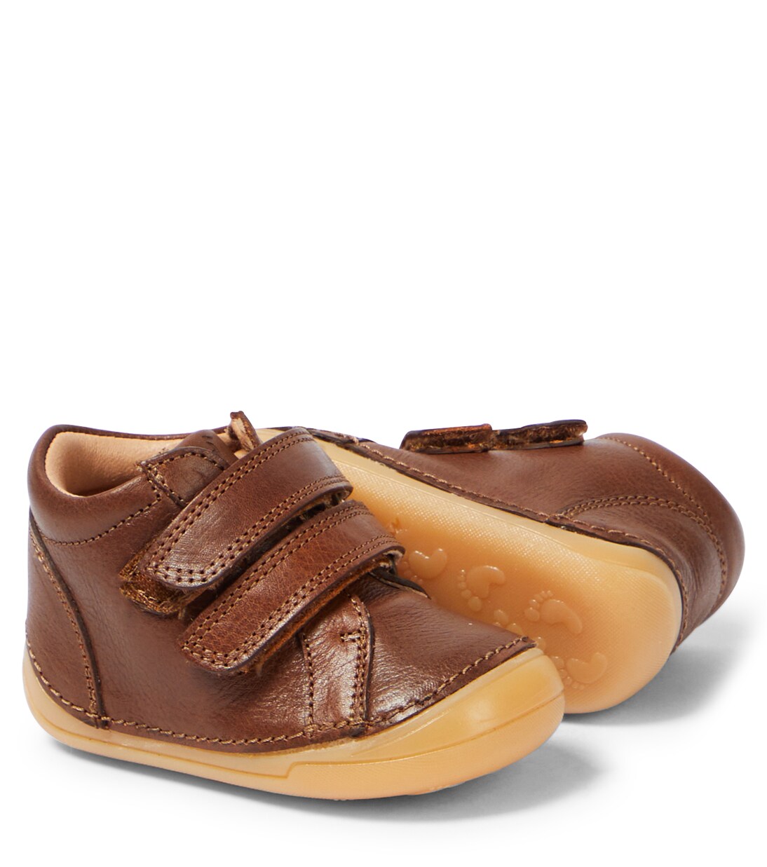 Baby leather booties | Petit Nord