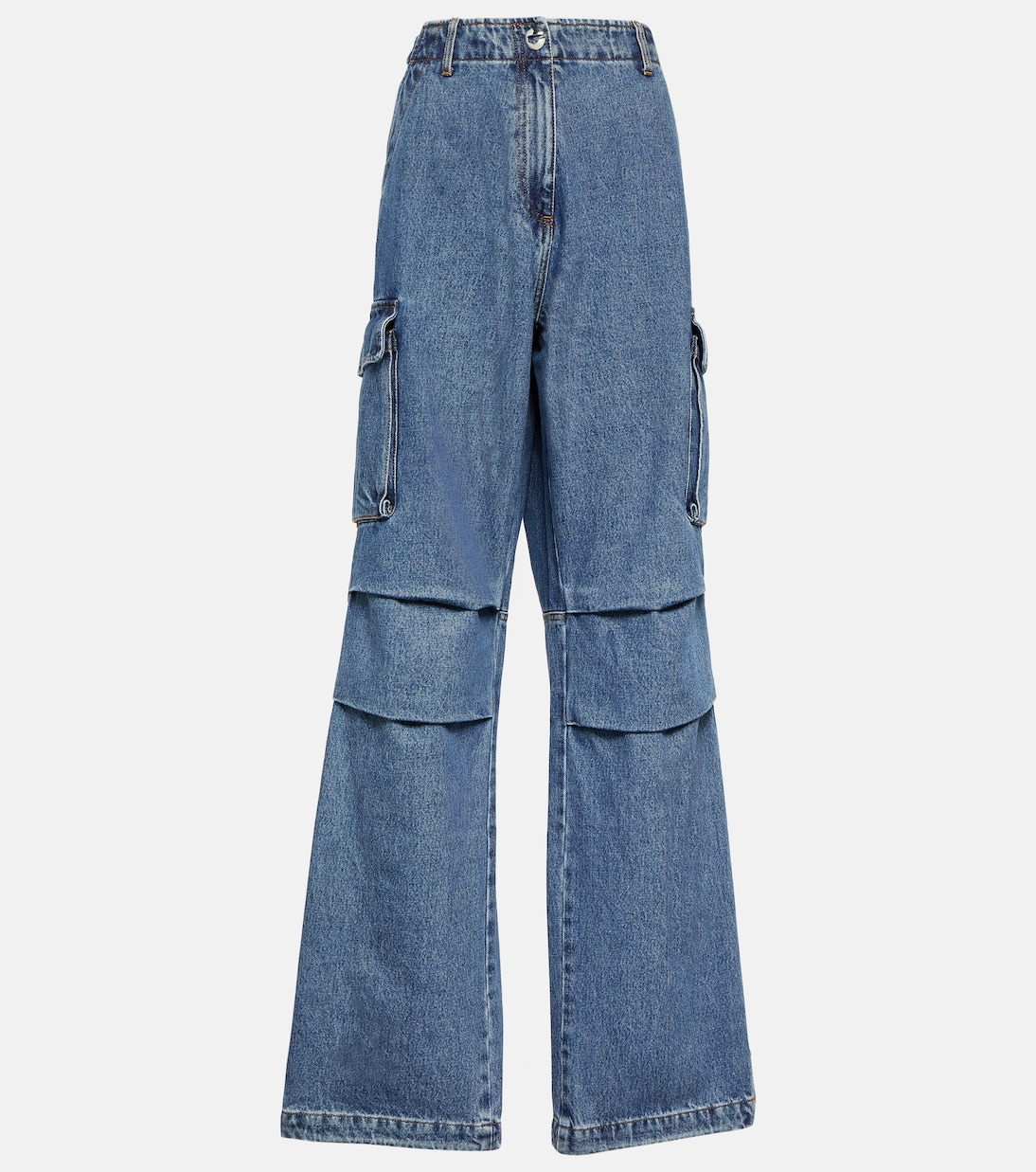 Weite Cargohose aus Denim | Coperni