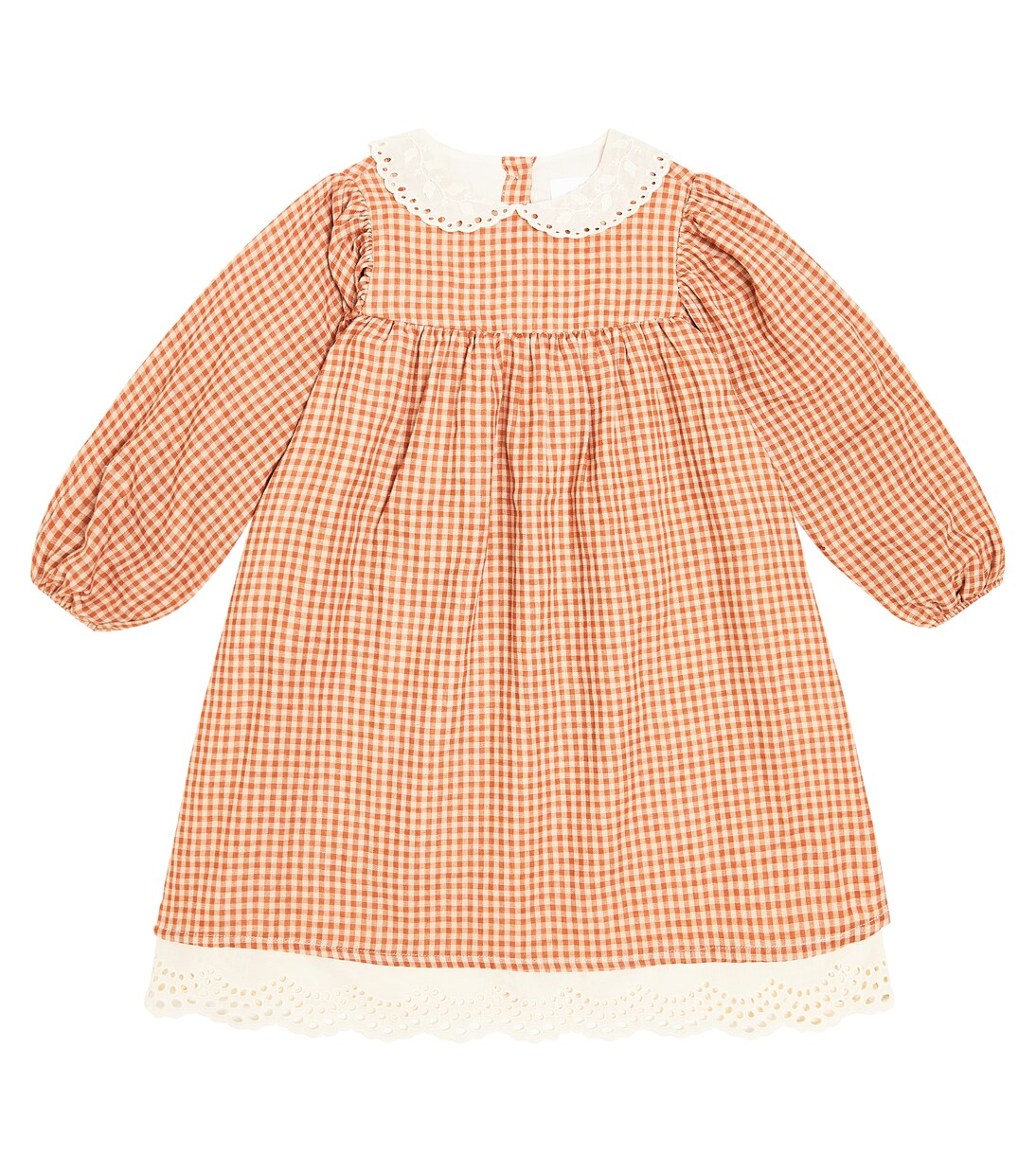 Frankie checked cotton dress | C'era Una Volta