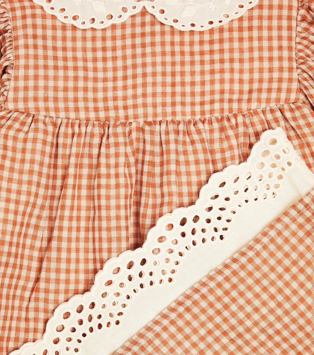 Frankie checked cotton dress | C'era Una Volta