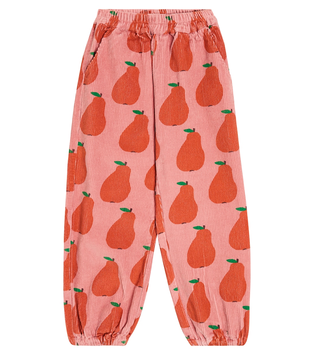 Printed cotton jersey sweatpants | Jellymallow