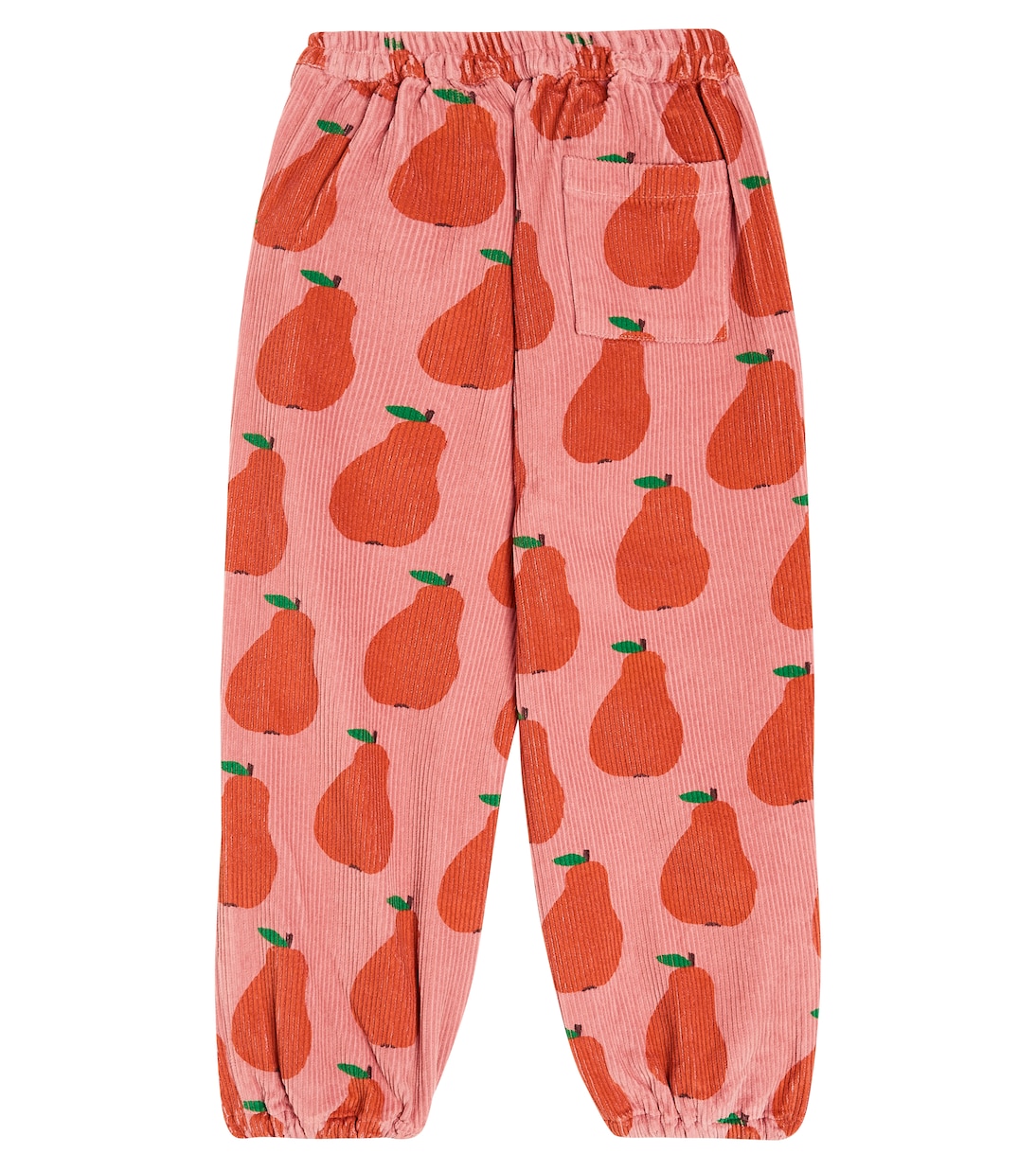 Printed cotton jersey sweatpants | Jellymallow