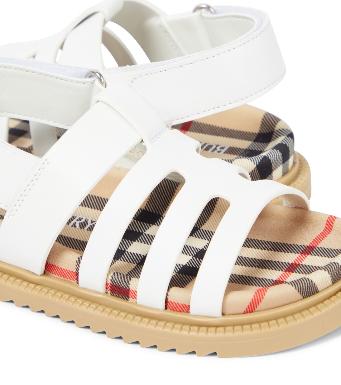 Leather sandals | Burberry Kids