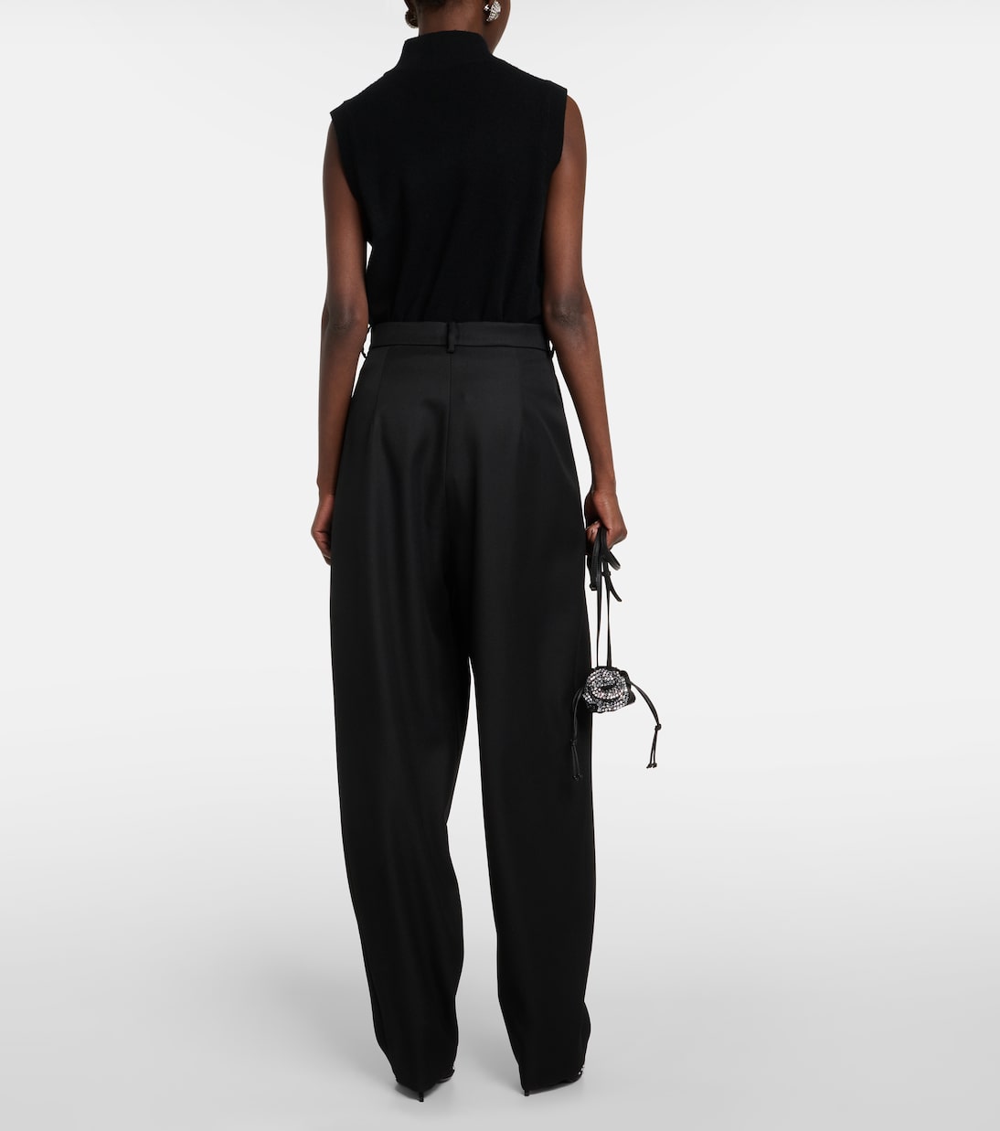High-rise wool pants | Magda Butrym